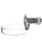Glass Petri Dishes with Lid, Thicken, 120mm x 26mm, 5 Pack
