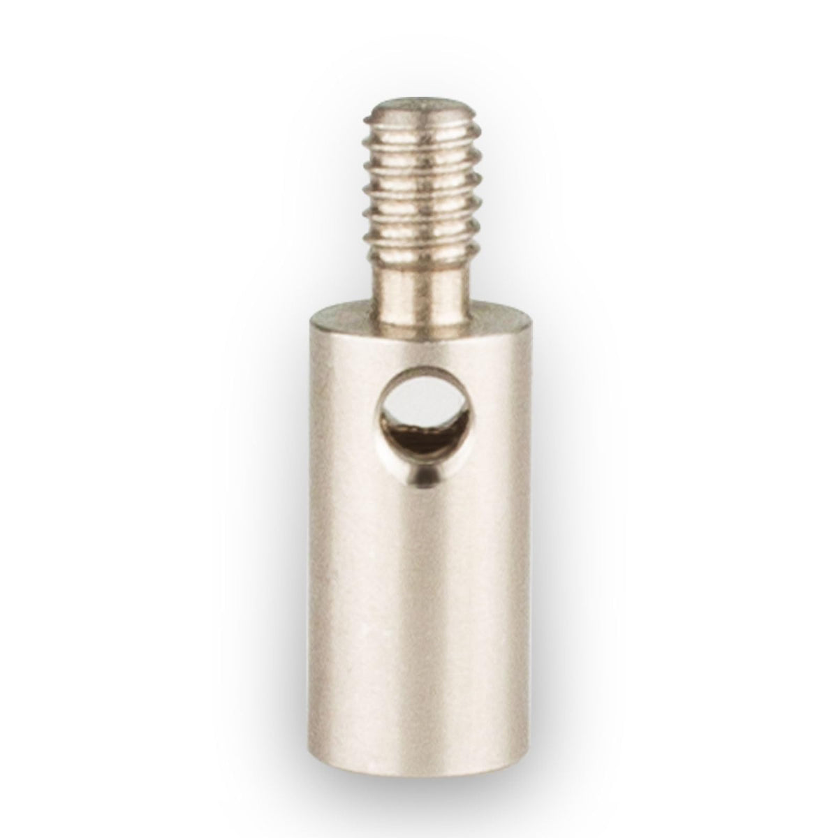 Thread Adapter 4-48 Outer Thread Shank to M2.5 Inner Thread for Dial Indicator Tips 5mm Diameter 10mm Long