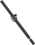 Speaker Pole Fits M20 Thread and 35mm Subwoofer Pole Mount, 1 Pack | 36"-44" Height Adjustable With Tool-Free Knob