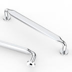 10 Pack 5 inch Polished Chrome Kitchen Cabinet Handles