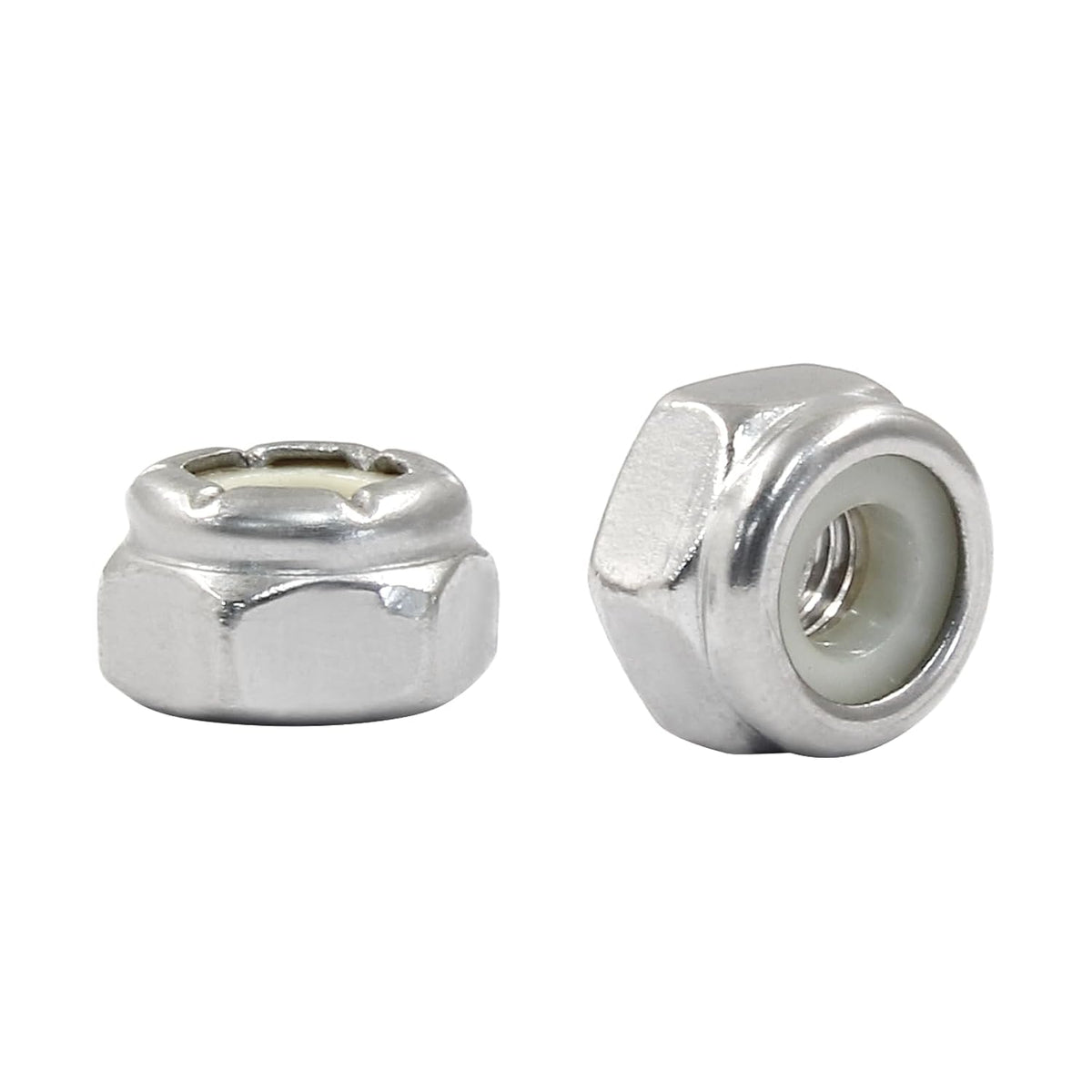 Litoexpe 50 Pcs #10-32 Nylon Insert Hex Lock Nuts