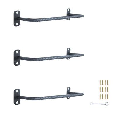 3-Rung Window Well Ladder, Heavy Duty Steel Basement Egress Ladder