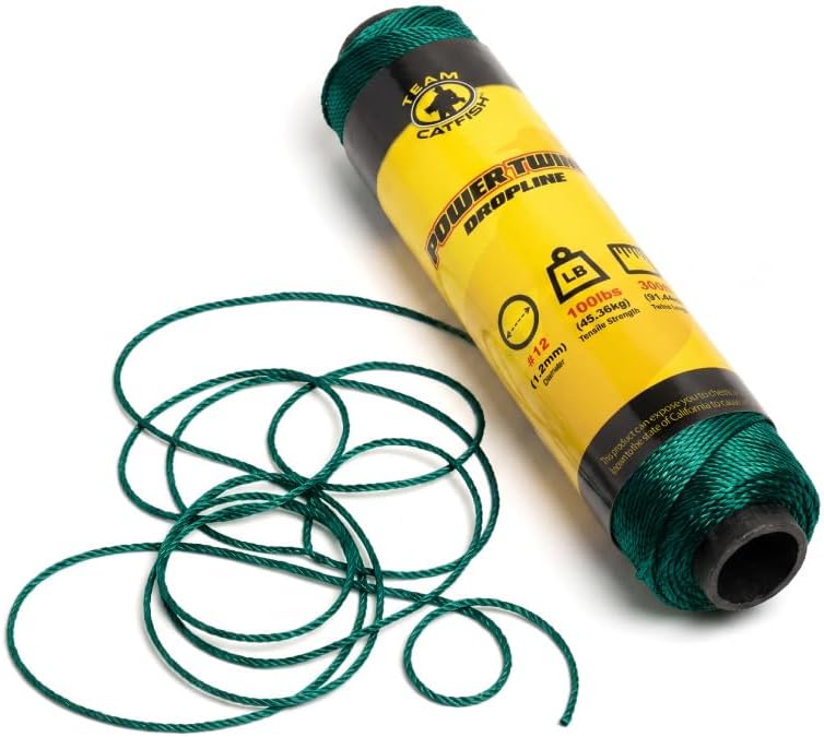 Power Twine with 100% Nylon & 300 ft Heavy-Duty Line - Green