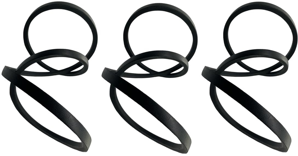 Bulk 3-Pack of Classical Wrapped RMA Grade B Section V-Belts, B46 / 5L490 Belts, 49" Circumference, 5/8" Width