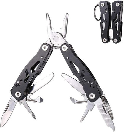 MINI Multitool Pliers, Birthday Christmas Gifts for Men Boyfriend Dad Husband Women, Pocket Knife 14-In-1, Rugged and