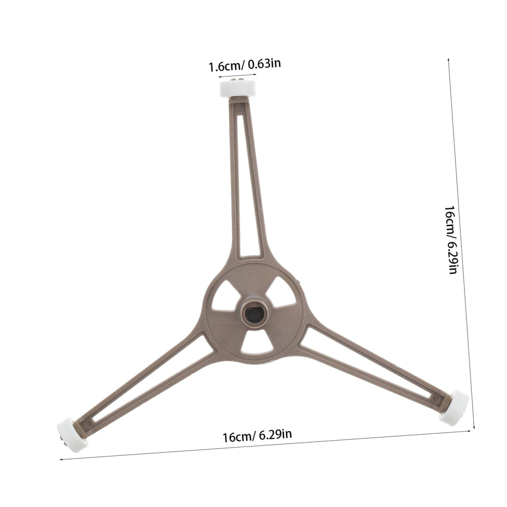 Microwave Turntable Support Ring Replacement with Triple Arm Rollers