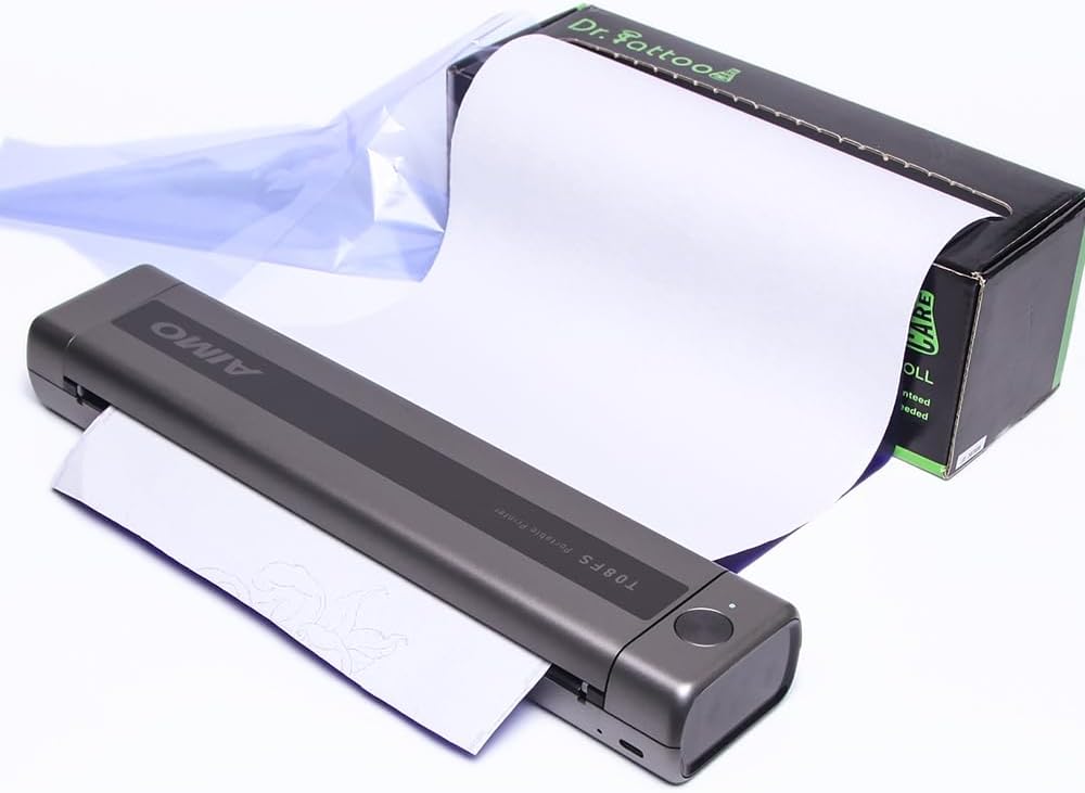 Tattoo Transfer Paper ，Tattoo Thermal Stencil Paper for Tattoo Transfer Kit Tattoo Supplies，Tattoo Stencil Paper- 100