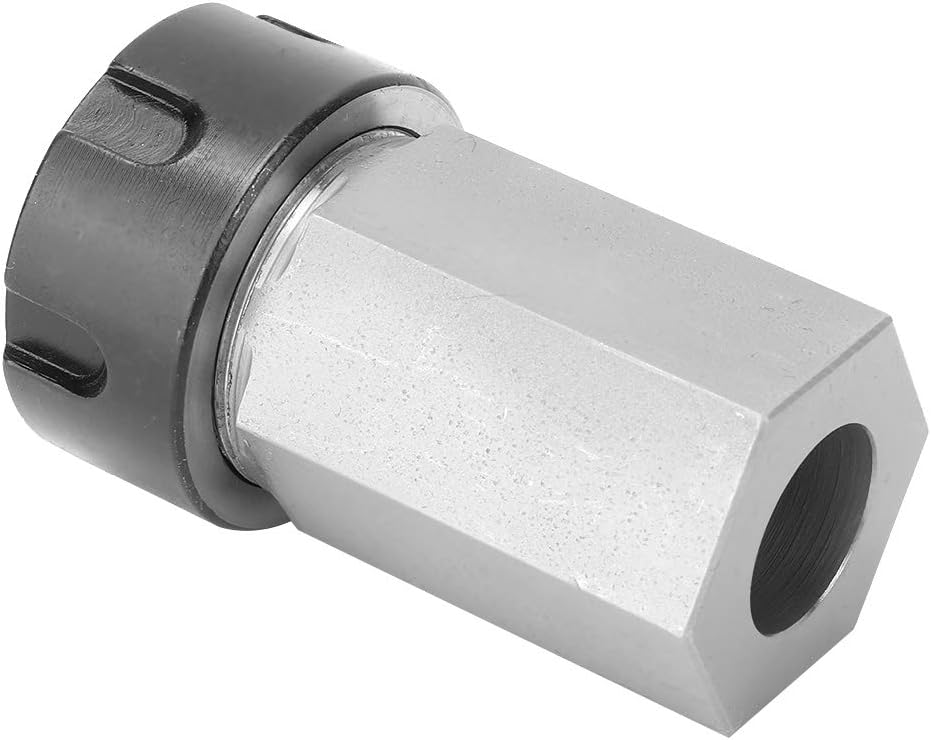 FTVOGUE ER25 Collet Block, Hard Steel Hex Chuck