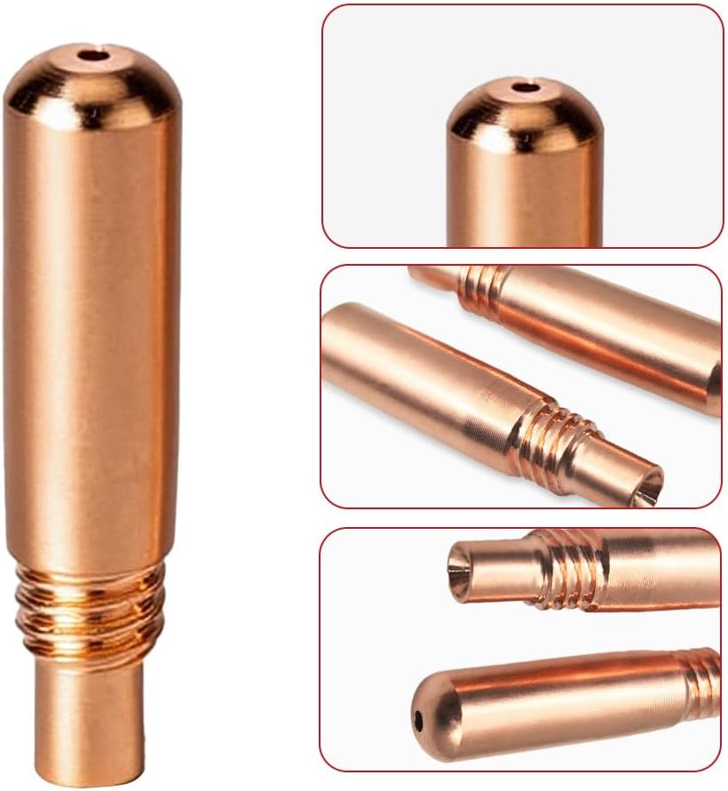 40-PK MIG Welding Contact Tips .035"(0.9mm) for Miller MDX Series Acculock Multimatic MIG Gun MDX-100 MDX-250 Use with Miller MDX Diffuser D-M100 D-M250 T-M035