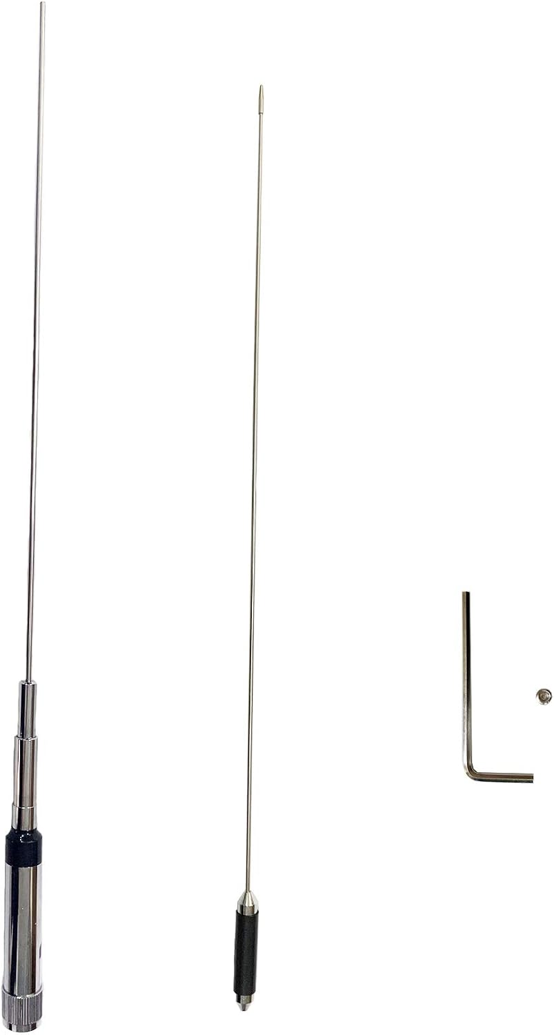 Mobile Radios Antenna 38 inch with Heavy Duty Magnetic Mount | VHF/UHF (144/430MHz) Mobile/Car Radio Antenna 770R