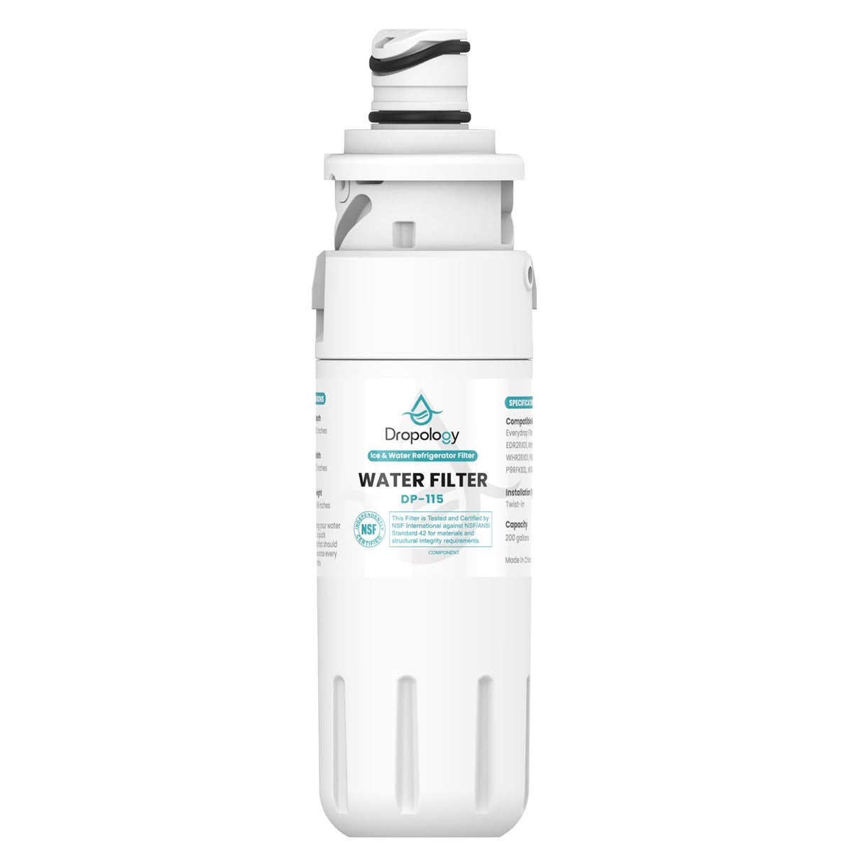 Water Filter Compatible with Whirlpool EDR2RXD1, W10413645A 1Pack