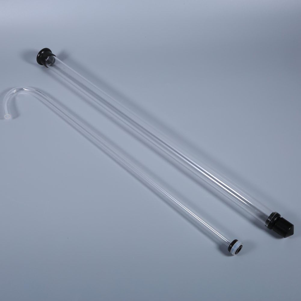 Mini Auto Siphon, Clear Siphon Racking Cane, Easy Transfer and Boling Tool for Home and Winemaking