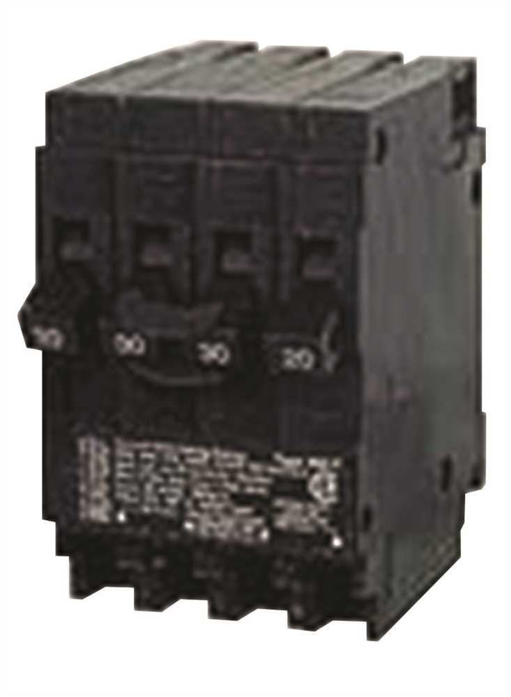 SIEMENS Q22030CT 30 Double Two 20-Amp Single Pole Circuit Breaker