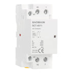 BAOMAIN 220V AC 2-Pole 40A Modular Contactor, 1NO1NC, DIN Rail Mount