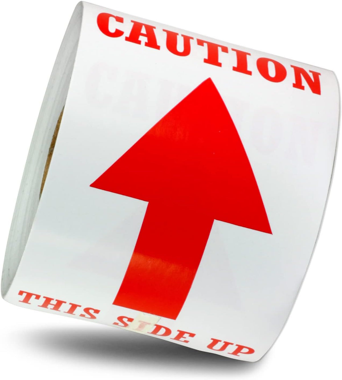 Caution This Side UP Sticker Labels, 3 x 5 inch, 300 Labels