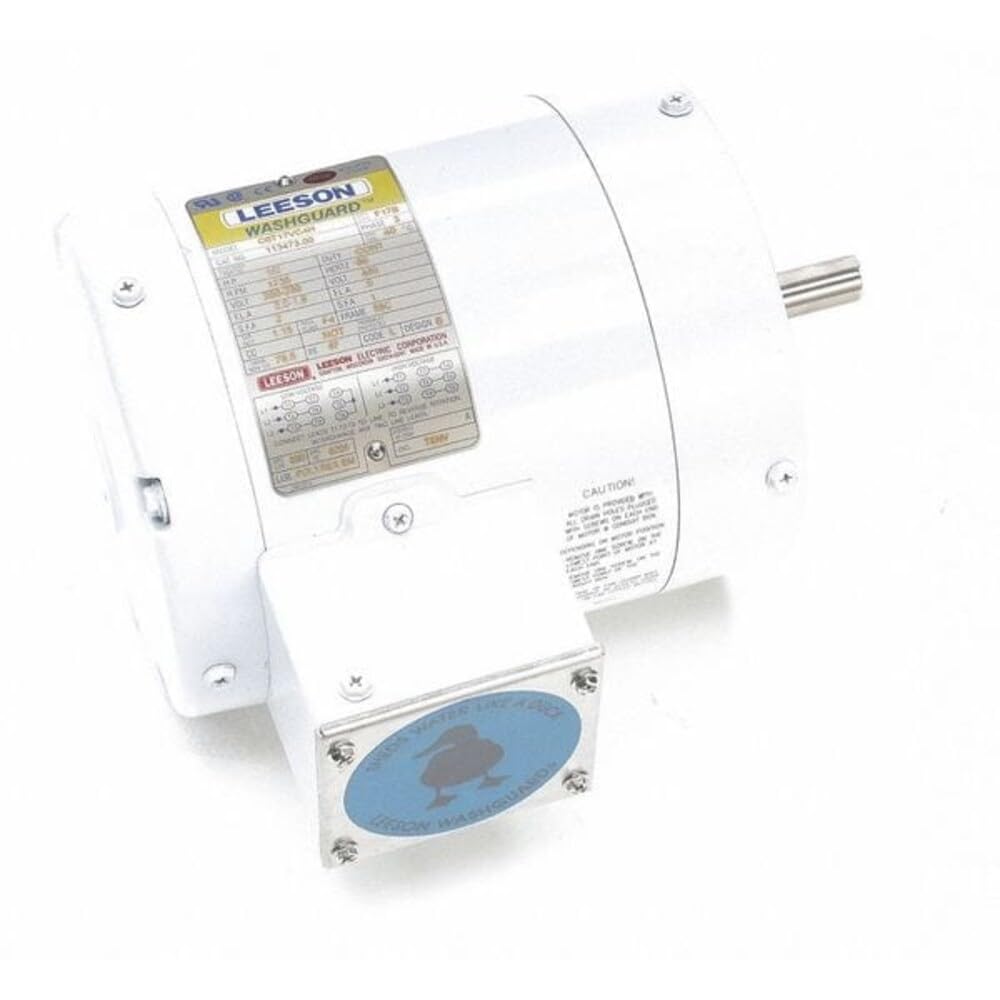Leeson WashdownMotor,1/2hp,1725RPM,230/460VAC 113473.00-1 Each