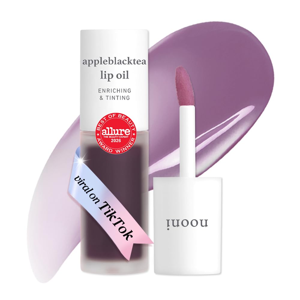 Korean Lip Oil - Appleblacktea- pH Color-Changing Plumping Lip Gloss