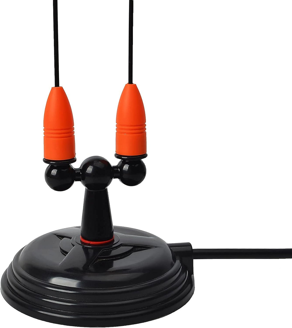 Heavy Duty Magnetic Mount Antenna, Dual Band VHF/UHF | Vehicle Home Base Antenna, PL259 Plug & 3.5inches Mag Base &