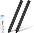 16 inch M20 Subwoofer Pole 35mm Speaker Pole Mount Extension Pole | 2-Pack, Extendable by Connecting Two Poles, M20