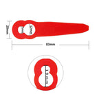 Pymga 24Pcs Plastic Cutter Blades for Stihl PolyCut 2-2 FSA 45 4008 007 1000