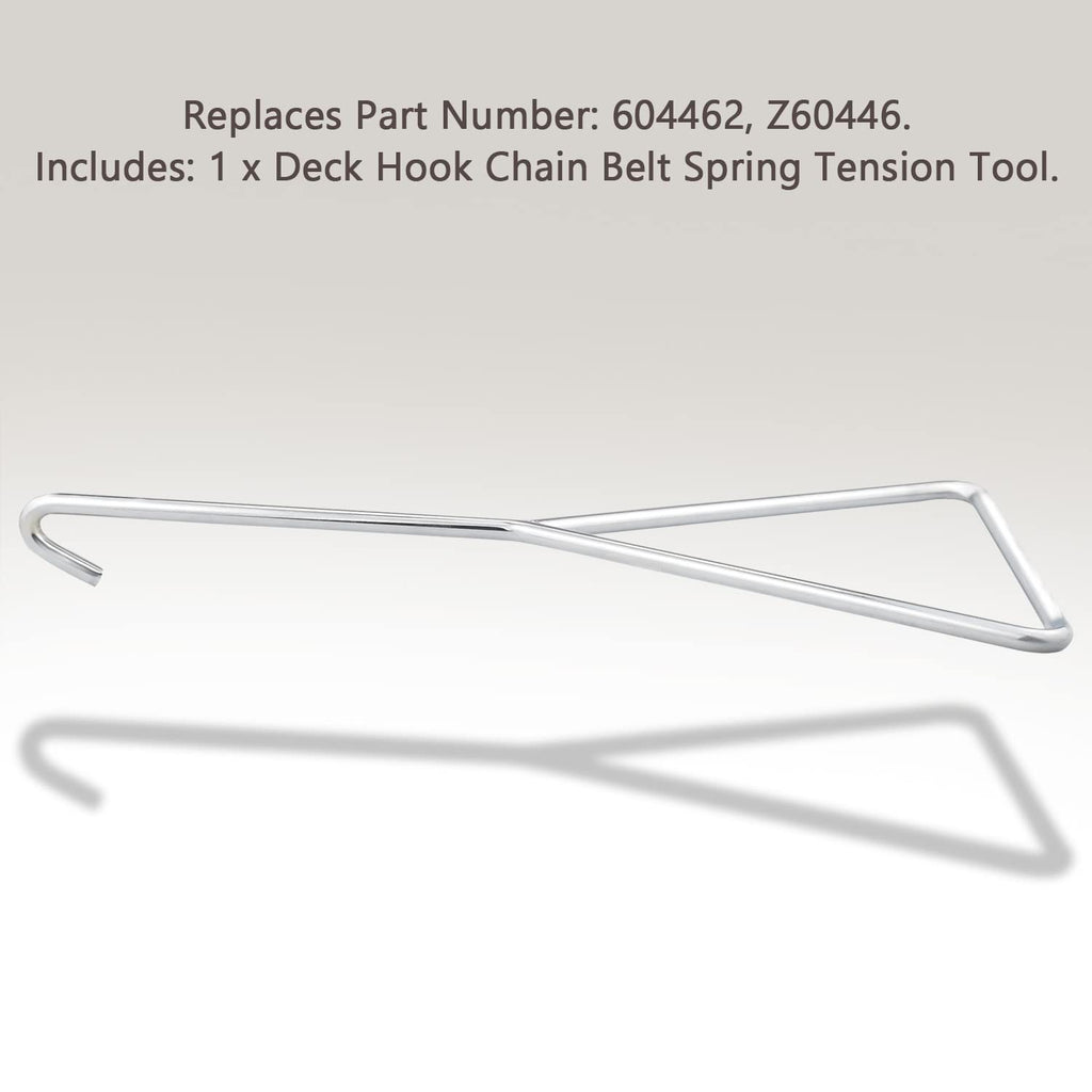 604462 Deck Hook Chain Belt Spring Tension Tool - for Hustler Lawn Mower