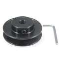 AK28-1/2 Bore Single Groove Web Sheave 2.8" OD 1/2" Bore V Belt Sheave Cast Iron