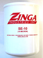 ZA SE-10 - Zinga Spin on Filter 10 Micron 1-1/2''-16 Threads