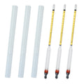 Hydrometer Alcohol 0-200 Proof and Tralle Accurate Alcohol Proof Tester for Liquor, Distilling Moonshine