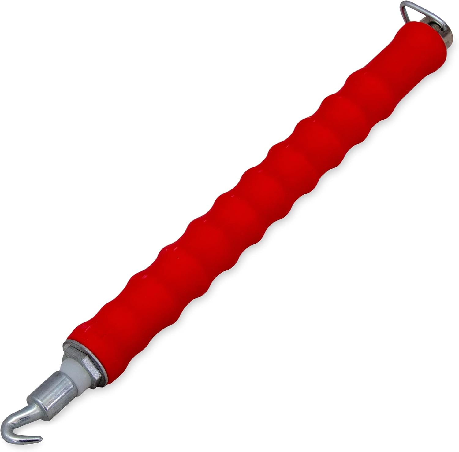 QLT Pull Tie Wire Twister, 12 Inch, Concrete Rebar Tie Tool | Twists Bar Ties in One Pull, Rubber Grip Handle, Rebar