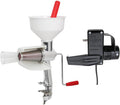 Johnny Apple Sauce Maker, Tomato Sauce Maker, Remove Skins & Seeds From Produce, Model 250 Clamp Based Food Strainer