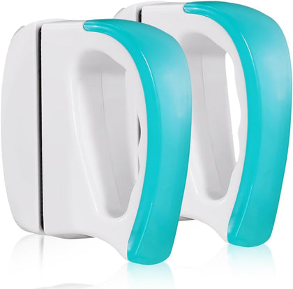 2 Pieces Aquarium Magnetic Brush Glass Fish Tank Algae Scrapers Glass Cleaner Floating Scrubber Aquarium Clean Brush