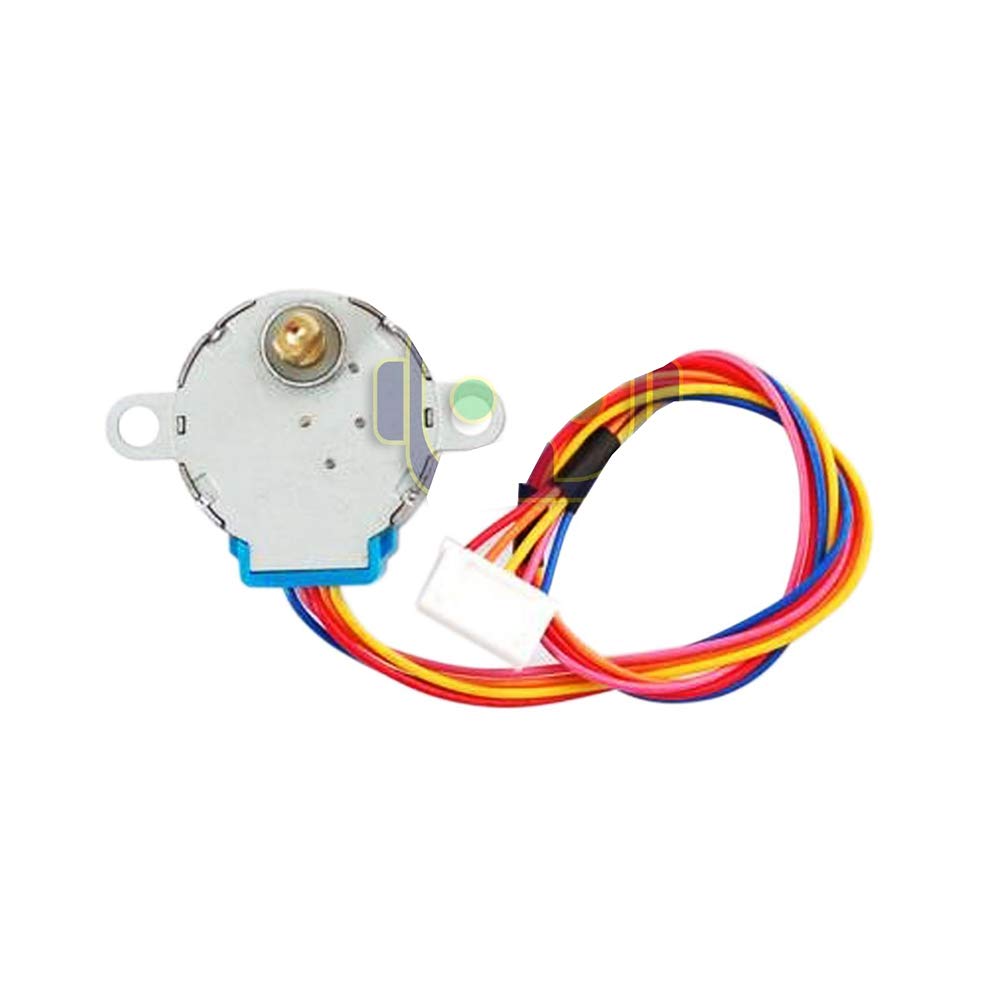 DEVMO 1set 28BYJ-48 Geared Stepper Motor + ULN2003 Driver Test Module Board DC 5V Compatible with Ar-duino