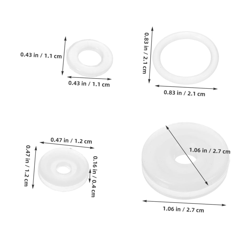 20Pcs Rubber Float Valve Gaskets for 4L 5L 6L Pressure Cookers