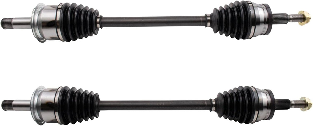 TRQ Rear Driver and Passenger Side CV Axle Assembly Set 2 Piece