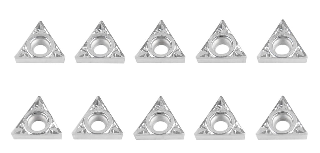 Accusize TCGT21.51-LH Carbide Inserts for Aluminum, 10 Pcs/Box