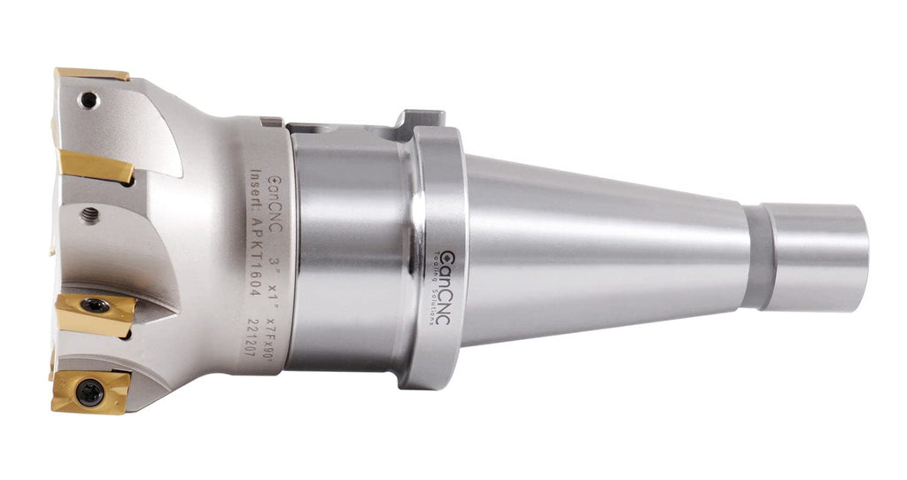CanCNC 3 in Indexable Face Mill with ISO40 Holder, IS40-4518