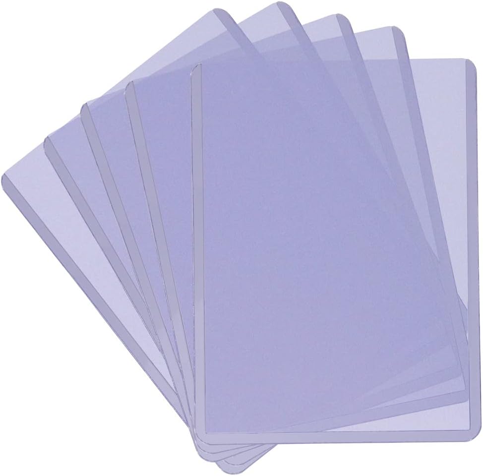 3" X 4" Clear Regular Toploader 25ct TopLoaders for Cards Baseball Card Protectors Hard Plastic Hard Card Sleeves
