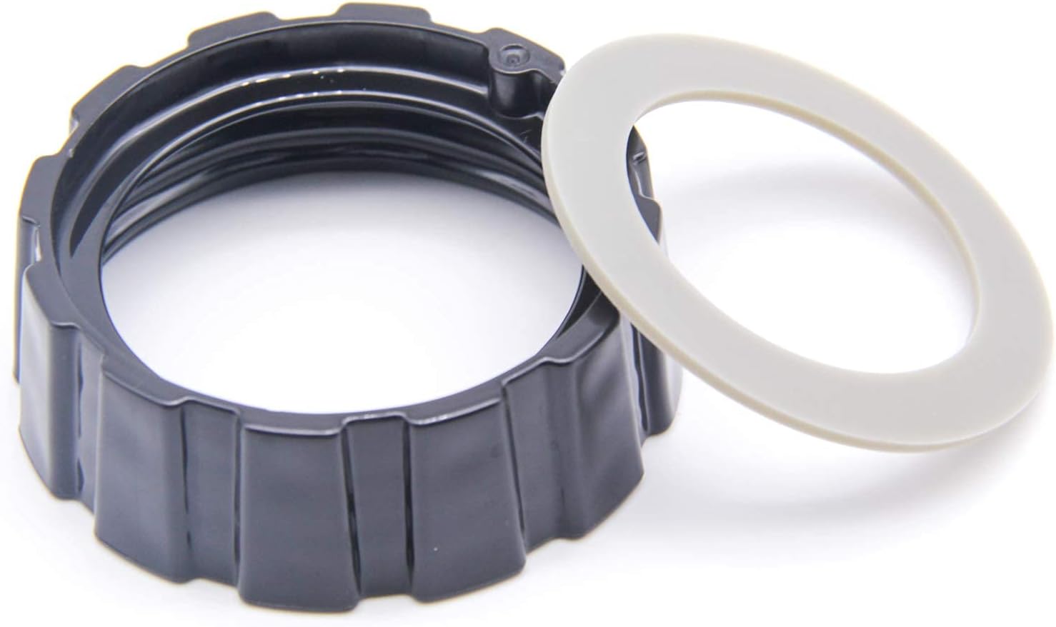 Black Blender Base Bottom Screw Cap,1Pc Blender Gasket Rubber Gasket Seal Replacement for Hamilton Beach Blender