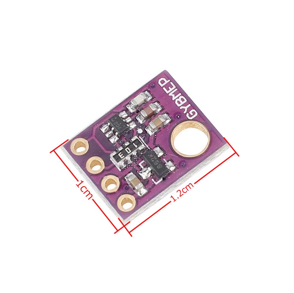 2PCS BME280 Digital 5V Temperature Humidity Sensor Atmospheric Barometric Pressure Module IIC I2C for Arduino Compatible with BMP280