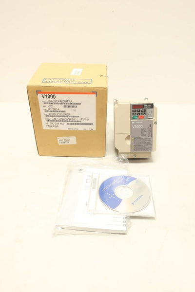 YASKAWA CIMR-VU4A0004FAA V1000 SERVO Drives 380-480V-AC 0-480V-AC 3PH 2HP