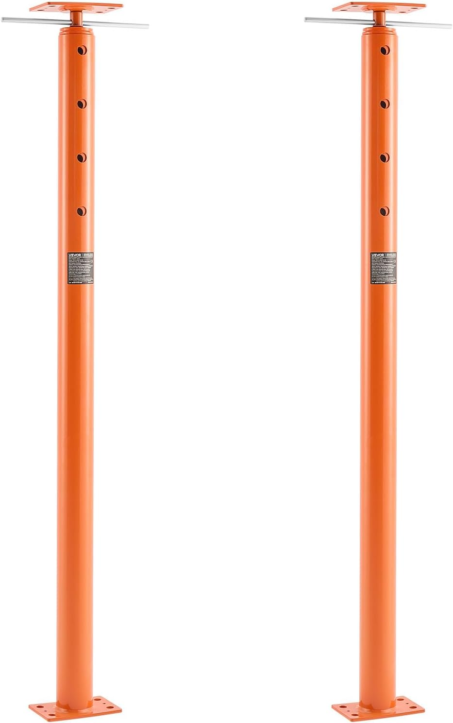House Floor Jacks, 2 Pack, 53-93 inch, 18000 lbs Load Capacity Set