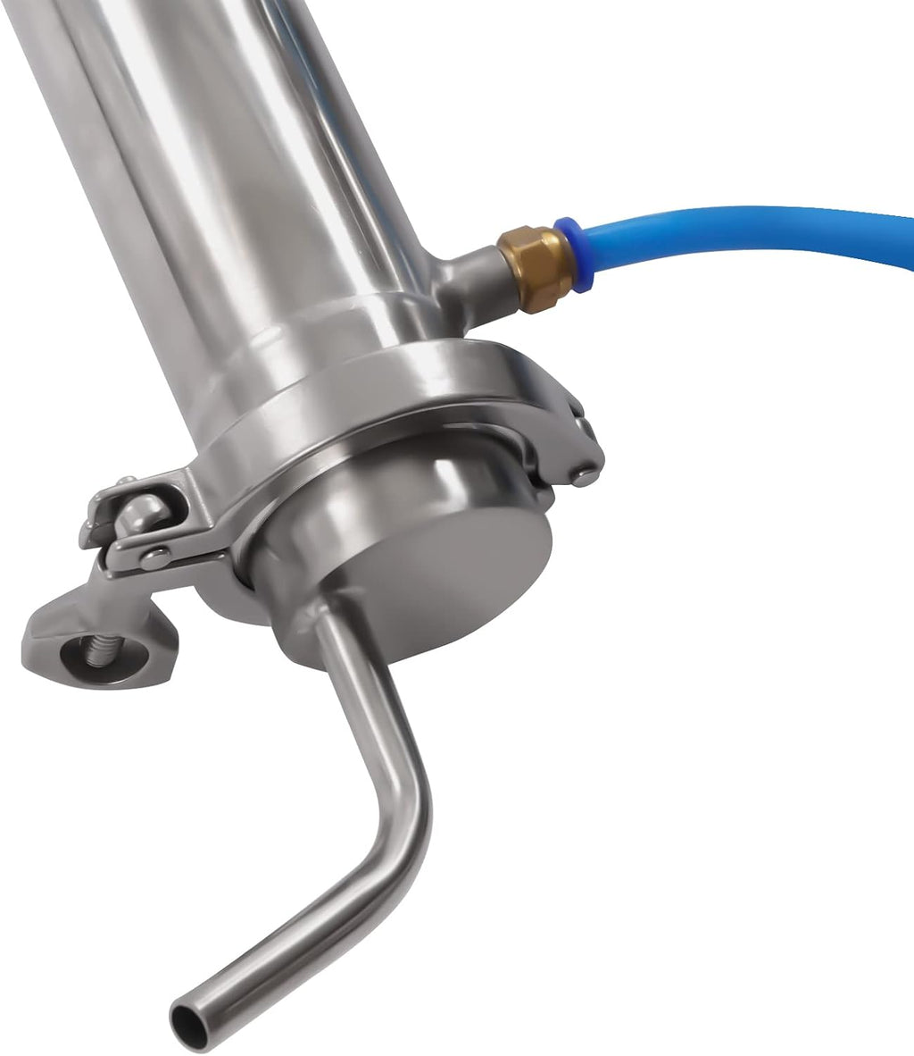 Distilling Equipment, New Tubular Distillation Tower With Sight Glass Copper Mesh 2" Stainless Still Moonshine Reflux