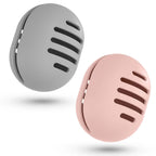 2 Pcs Makeup Sponge Holder, Dual Vents, Breathable, Shatterproof