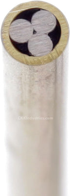 Mosaic Pin - (0.125 (1/8) Inch Diameter) - (403BS) - (Brass Outer Material)(Stainless Steel Inner Material)
