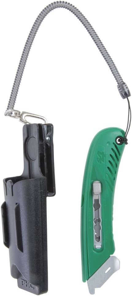 Pacific Handy Green Plastic Cutter Right Handed S4 Safety Cutter Kit