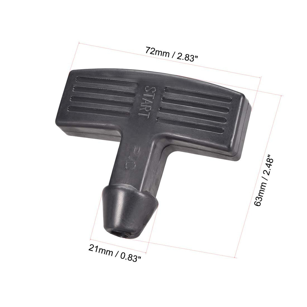 uxcell 3Pcs Recoil Handle Pull Start Rubber Replacement Machine Fitting