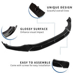 Front Lip Fits for BMW 2018-2021 X3 G01 2019-2021 X4 G02 M-Sport