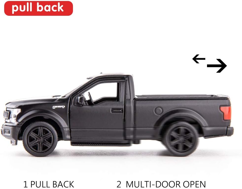 1/36 Scale F150 Pickup Truck Casting Car Model, Zinc Alloy Toy Car for Kids, Pull Back Vehicles Toy Car for Toddlers
