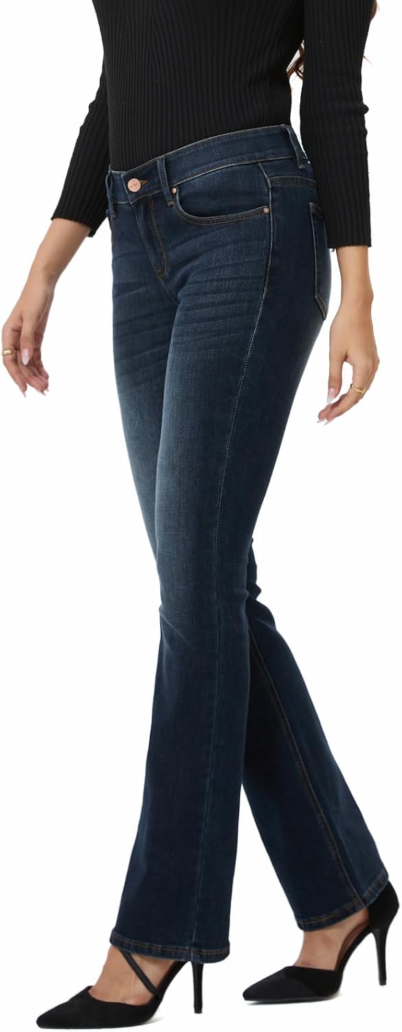 Women's Le Mel Classic Stretch Curvy Bootcut Jeans