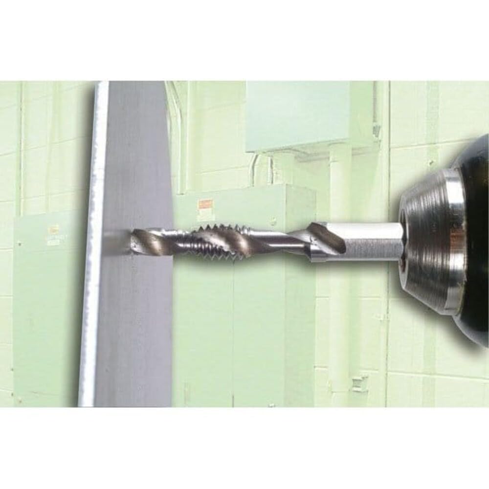 Greenlee Drill/Tap/Countersink Bit, 10-32X2 1/4 L